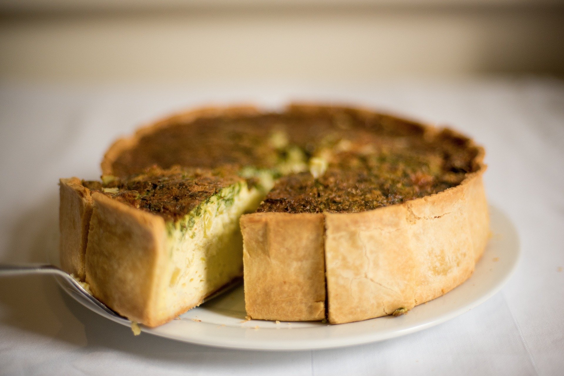 Tarte courgettes et poulet