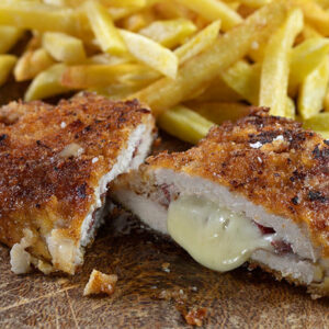 Menu Cordon bleu Frites maison pour 1 personne