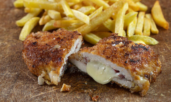 Menu Cordon bleu Frites maison pour 1 personne