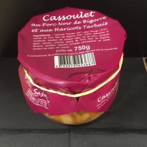 Cassoulet au Porc Noir de Bigorre et aux Haricots Tarbais